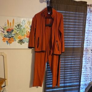 Anthony Richards Vibrant Orange Jumpsuit
